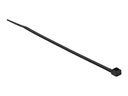 Delock Kabelbinder - wärmebeständig - 15 cm - Schwarz (Packung mit 100)