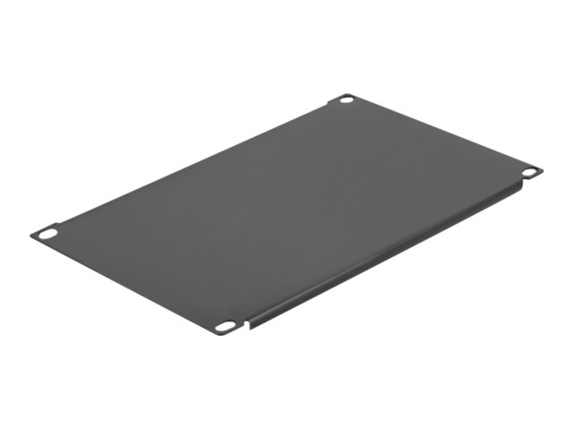 Delock Blindplatte - Schwarz - 4U - 25.4 cm (10")