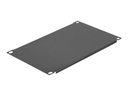 Delock Blindplatte - Schwarz - 4U - 25.4 cm (10")