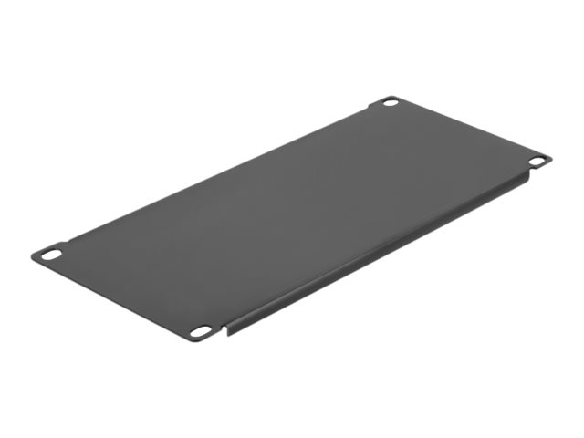 Delock Rack-Blindabdeckungsplatte - Schwarz - 3U - 25.4 cm (10")