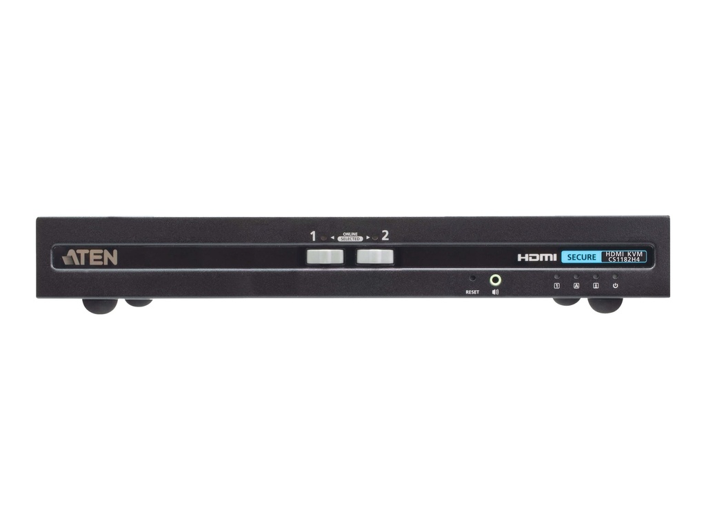 ATEN CS1182H4 - KVM-/Audio-Switch - sicher, erfüllt PSD PP v4.0