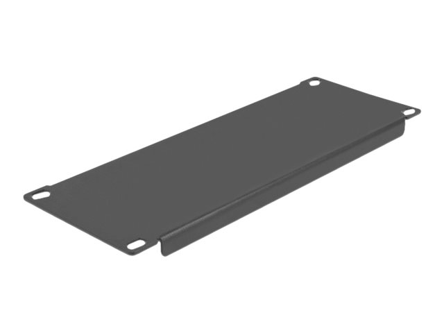 Delock Rack-Blindabdeckungsplatte - Schwarz - 2U - 25.4 cm (10")