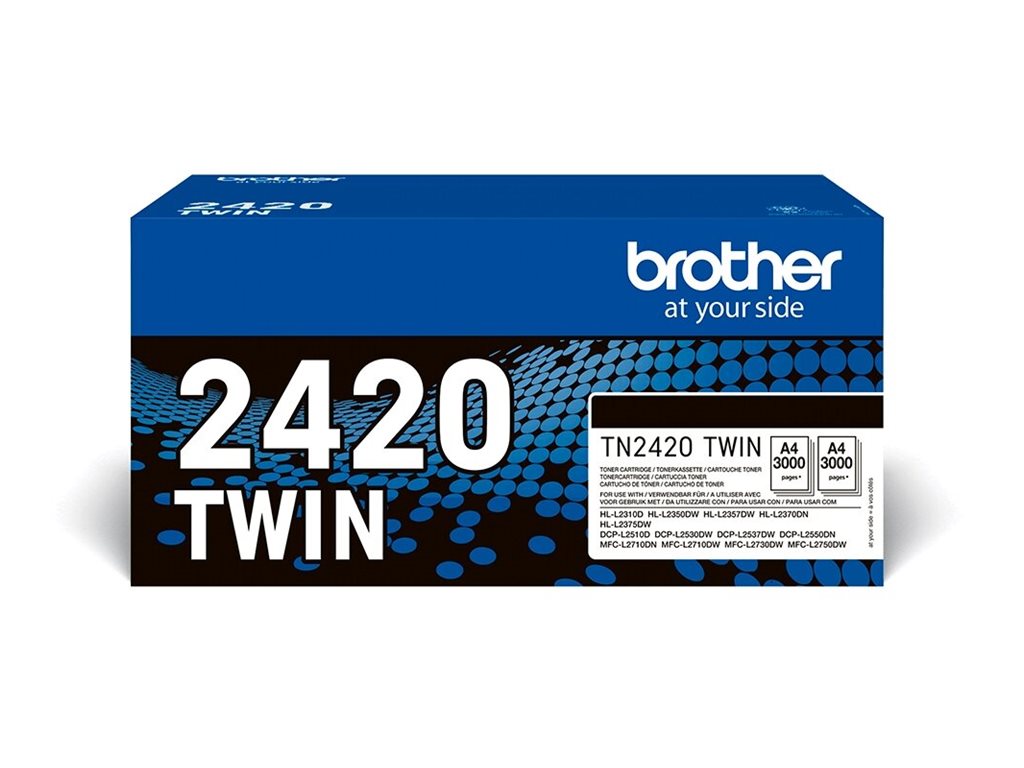 Brother TN2420 TWIN - 2er-Pack - Hohe Ergiebigkeit