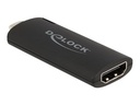 Delock Videoaufnahmeadapter - USB-C 2.0 - Schwarz