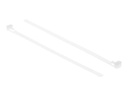 Delock Kabelbinder - wiederverwendbar - 15 cm - weiß (Packung mit 100)