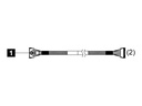 Lenovo ThinkSystem 2nd Processor Upgrade SR650 V3 - Kabel-/Adapterset