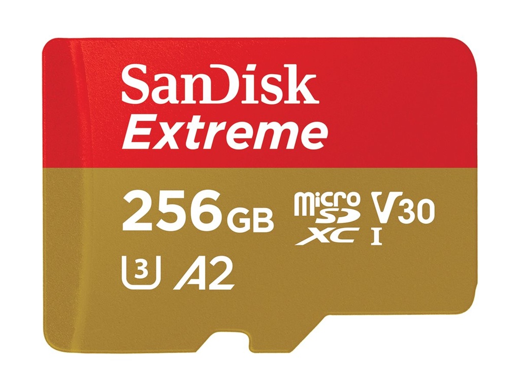 SanDisk Extreme - Flash-Speicherkarte - 256 GB