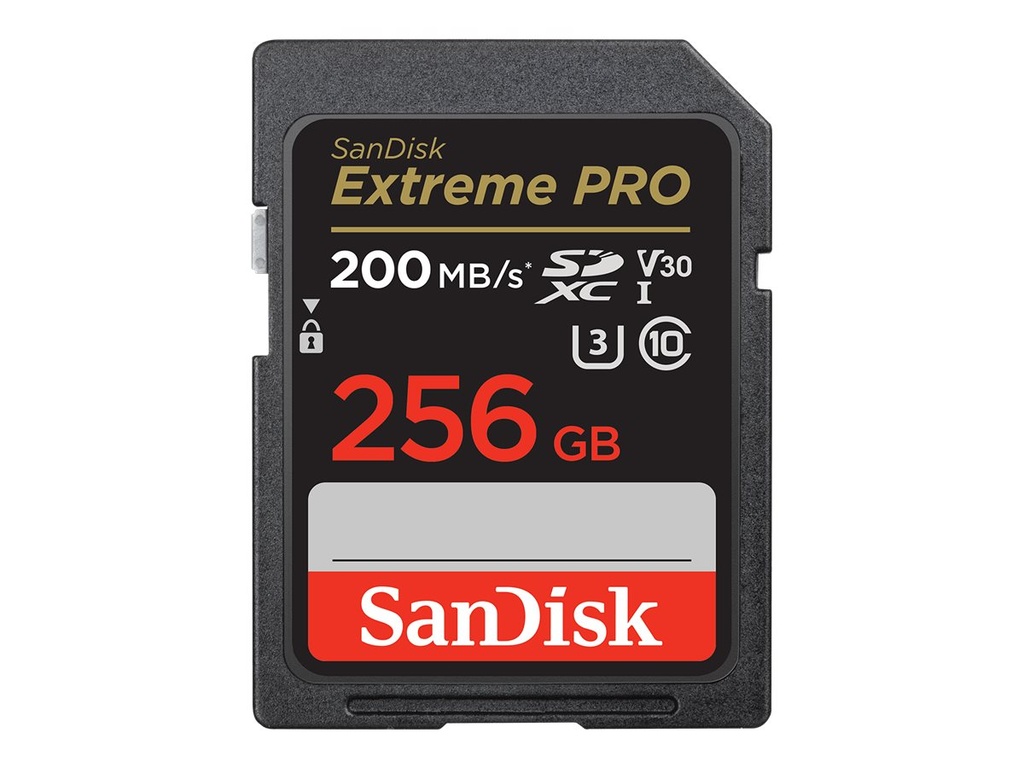 SanDisk Extreme PRO - Flash-Speicherkarte - 256 GB