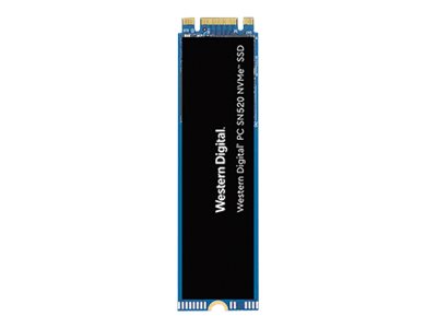 WD PC SN520 NVMe SSD - SSD - 128 GB - intern - M.2 2280 - PCIe 3.0 x2 (NVMe)