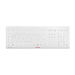 Cherry Stream Protect kabellose Tastatur - Deutsch - Weiß - Tastatur - 10 Tasten