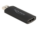 Delock Videoaufnahmeadapter - USB 2.0 - Schwarz