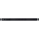 ATEN 0U Basis-PDU mit Überspannungsschutz - Standard - 0U - Aluminium - Schwarz - 16 AC-Ausgänge - C13-Koppler