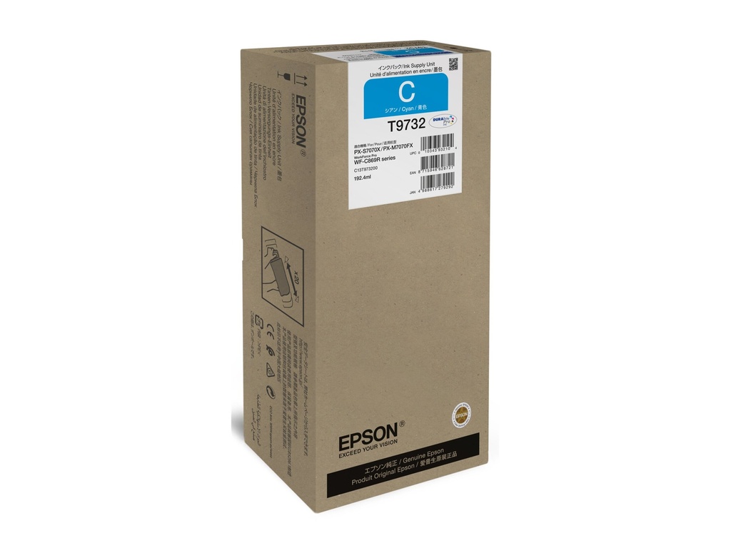 Epson T9732 - 192.4 ml - Größe XL - Cyan - original