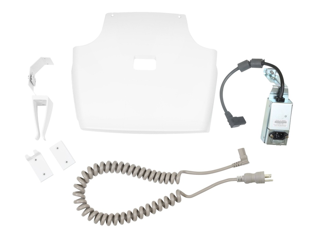 Ergotron Befestigungskit (Rückwand, Seilhalter, Scanner-Halter, T-Slot-Halterung, Befestigungsmaterialien) - für Medizinwagen - medizinisch - Wagenmontage (hinten)