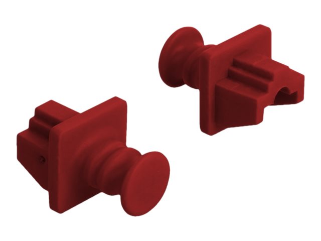 Delock for RJ45 - Schutzumschlag - Rot (Packung
