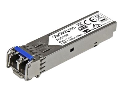 StarTech.com Startech Gigabit LWL SFP Transceiver Modul - HP J4859C kompatibel - SM/MM LC mit DDM - 10km / 550m - 1000Base-LX - SFP (Mini-GBIC)-