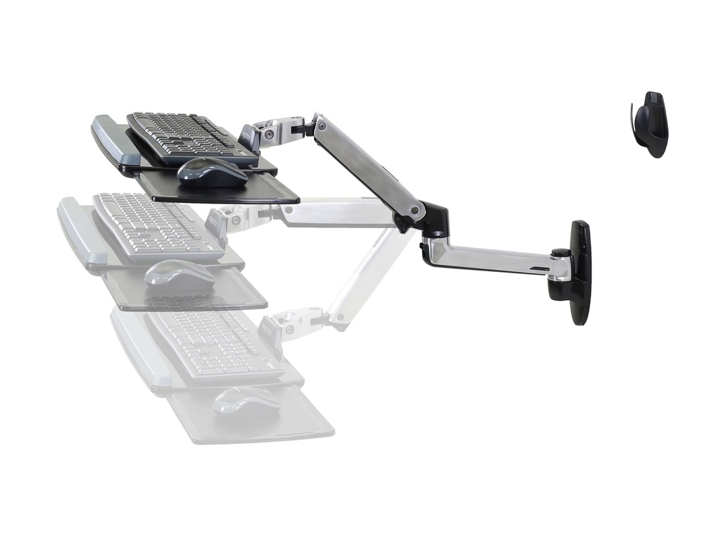 Ergotron LX - Tastatur-/Mausablage mit Stützarmhalterung