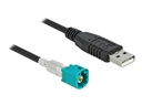 Delock Datenkabel - HSD Z Stecker zu USB männlich