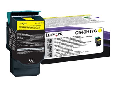 Lexmark Hohe Ergiebigkeit - Gelb - original