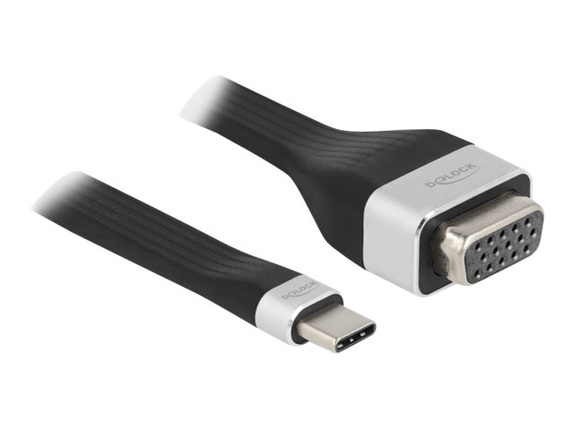 Delock Videoadapter - 24 pin USB-C (M) zu HD-15 (VGA)