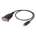 ATEN Kabel USB seriell - USB-C M zu DB-9 - - unterstützt RS-232 - Adapter - Digital/Daten