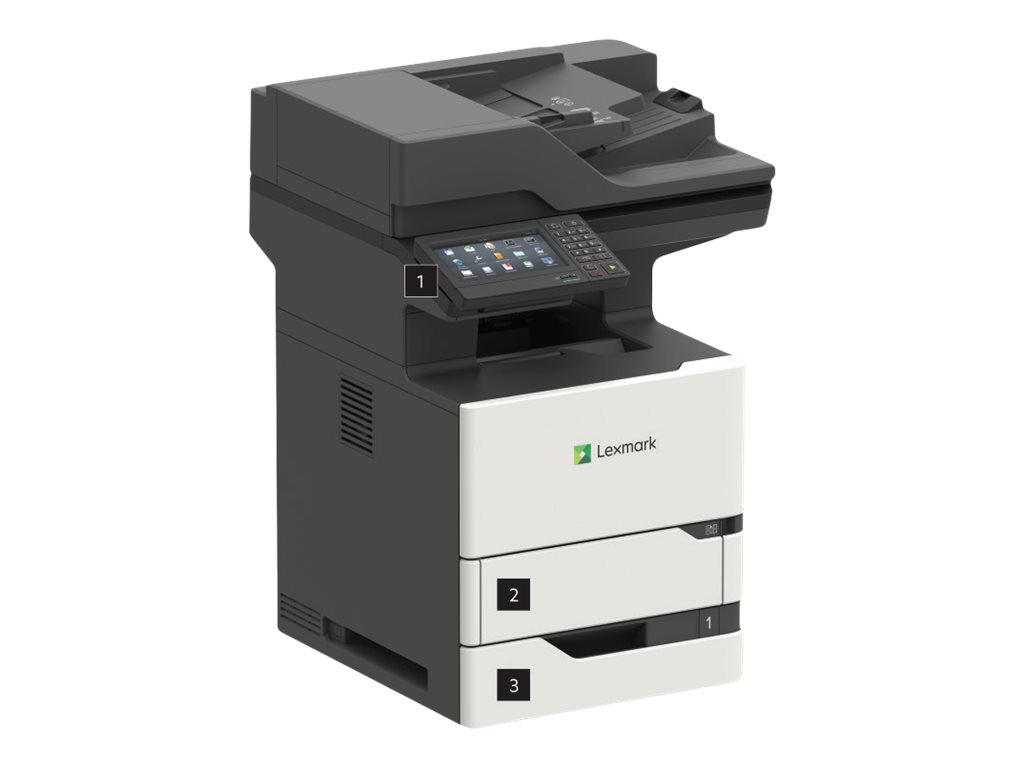 Lexmark MX721adhe - Multifunktionsdrucker - s/w - Laser - 216 x 355 mm (Original)