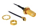 Delock Antennenkabel - I-PEX Stecker zu SMA