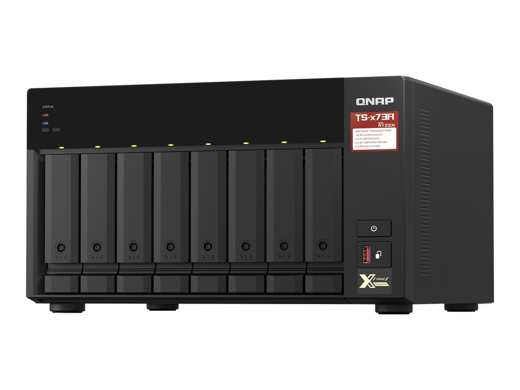 QNAP TS-873A - NAS-Server - 8 Schächte - SATA