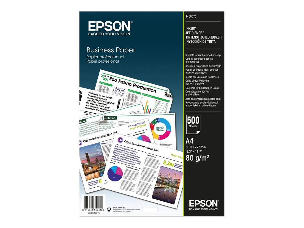 Epson Business Paper - A4 (210 x 297 mm) - 80