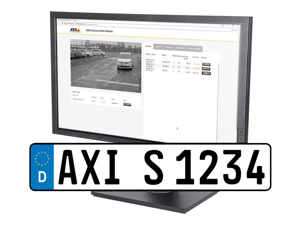 Axis Plate Verifier - Lizenz - ESD
