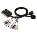 ATEN CS682 Tastatur/Video/Maus (KVM)-Switch Schwarz