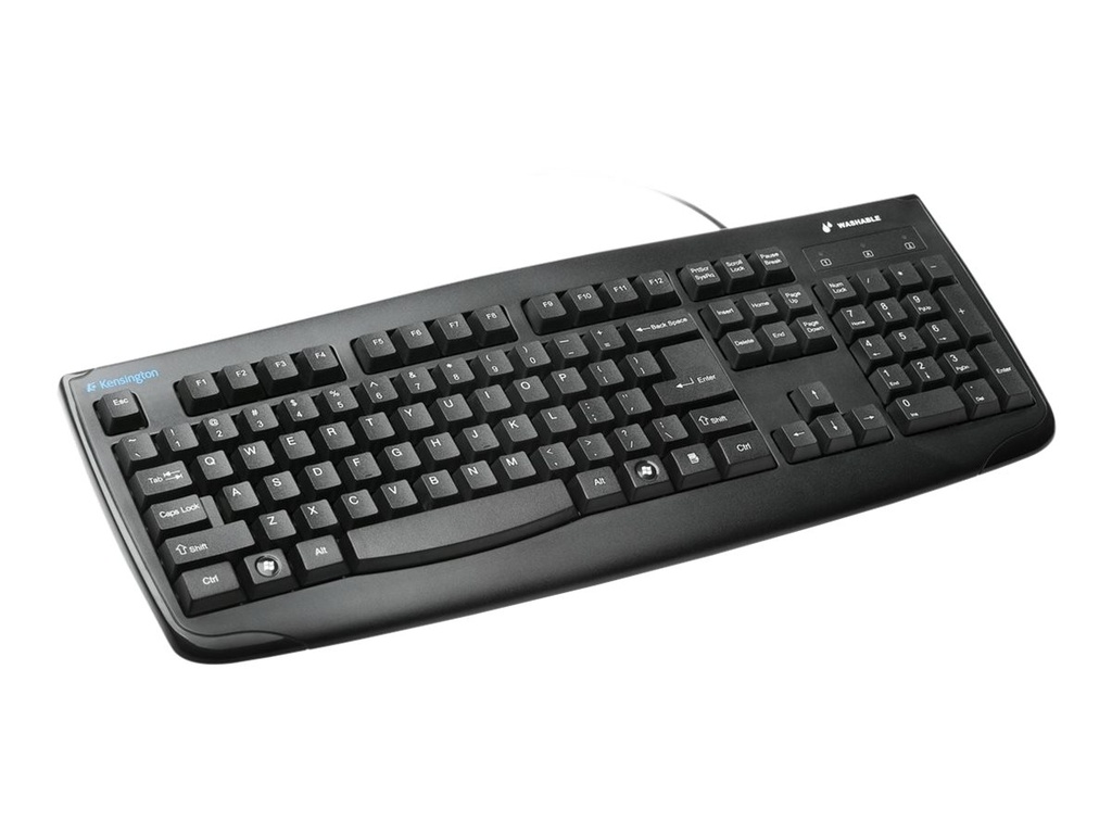 Kensington Pro Fit Washable - Tastatur - waschbar