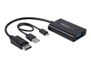 StarTech.com StarTech DisplayPort to VGA Adapter with Audio - 1920x1200 - DP to VGA Converter for Your VGA Monitor or Display (DP2VGAA)