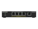 Netgear 300 Series GS305PP - Switch - SOHO - unmanaged - 5 x 10/100/1000 (4 PoE+)