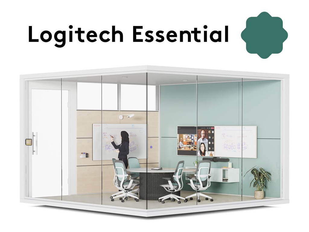 Logitech Essential for Rooms | One Year Service Plan - Abonnement-Lizenz (1 Jahr)