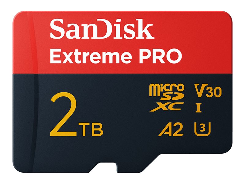 SanDisk Extreme Pro - Flash-Speicherkarte (SD-Adapter inbegriffen)