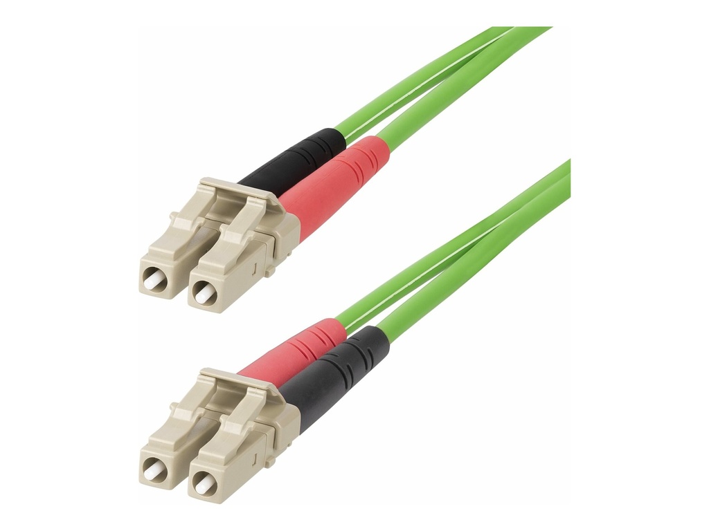 StarTech.com 20m LC zu LC(UPC) OM5 Multimode Glasfaserkabel, LSZH LWL - Patch-Kabel - LC/UPC Multi-Modus (M)