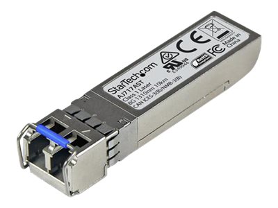 StarTech.com 8 Gb Fibre Channel Long Wave SFP+ - HP AJ717A kompatibel - Fibre Channel SFP+ Langwellentransceiver - SM LC 1310nm - 10km - SFP+-Transceiver-Modul (gleichwertig mit: HP AJ717A)