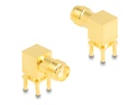 Delock Antennenadapter - SMA weiblich 90° PCB