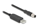 Delock Kabel USB / seriell - USB (M) zu 3-poliger M8 RS-232 (M)