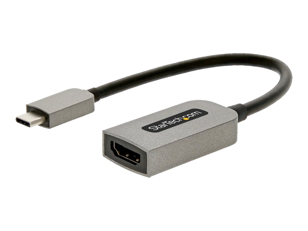 StarTech.com Startech USB-C auf HDMI Adapter - 4K 60Hz Video, HDR10 - USB-C auf HDMI 2.0b Adapter Dongle - USB Typ-C DP Alt Mode auf HDMI Monitor/Display/TV - USB C auf HDMI Konverter (USBC-HDMI-CDP2HD4K60)