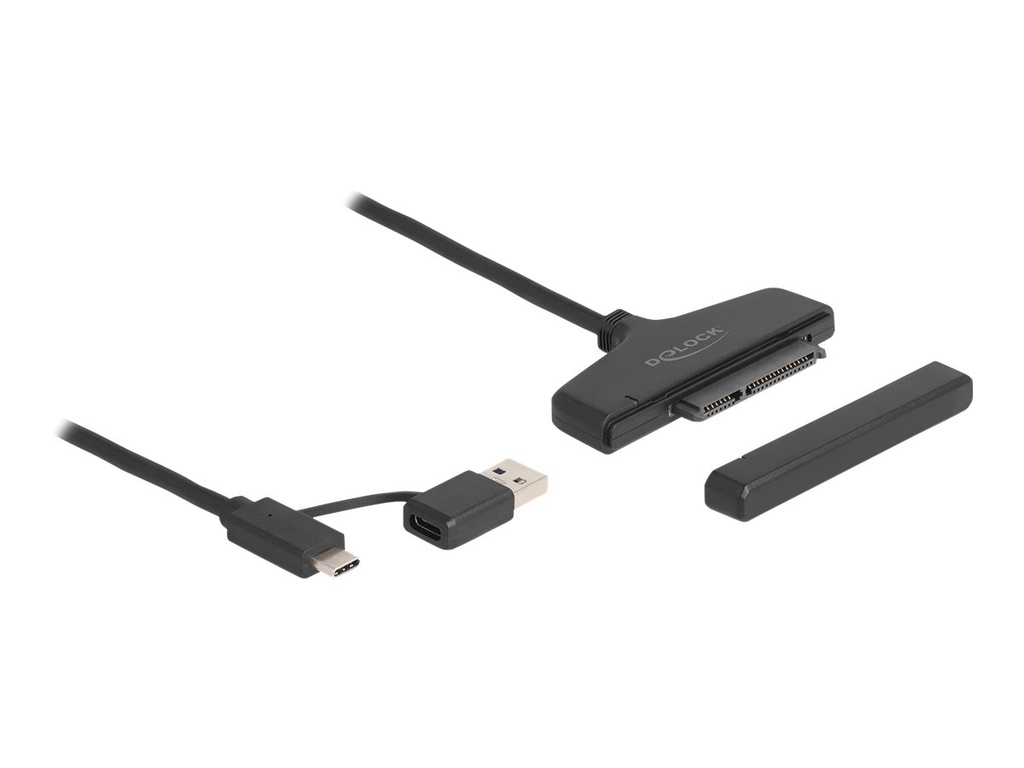 Delock Speicher-Controller - 2.5" (6.4 cm) - SATA 6Gb/s - USB 3.2 (Gen 1)