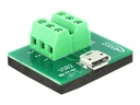 Delock USB-Adapter - 6-poliger Anschlussblock (W)
