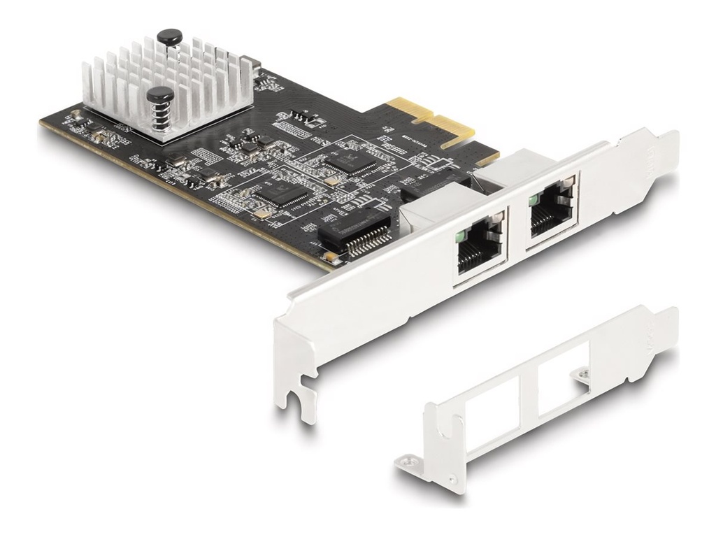 Delock Netzwerkadapter - PCIe 3.0 x2 Low-Profile