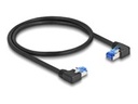 Delock Patch-Kabel - RJ-45 (M) links gewinkelt zu RJ-45 (M)