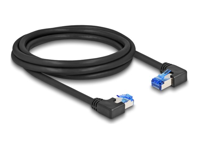 Delock Patch-Kabel - RJ-45 (M) rechtwinklig zu RJ-45 (M)