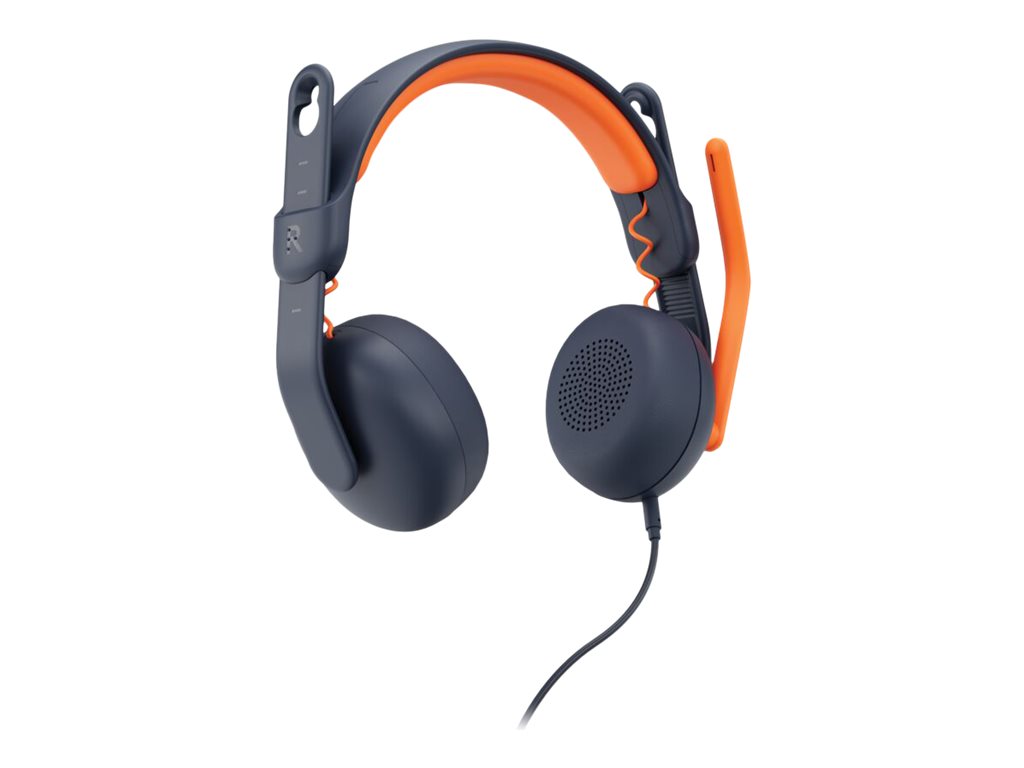 Logitech Zone Learn Wired On-Ear Headset for