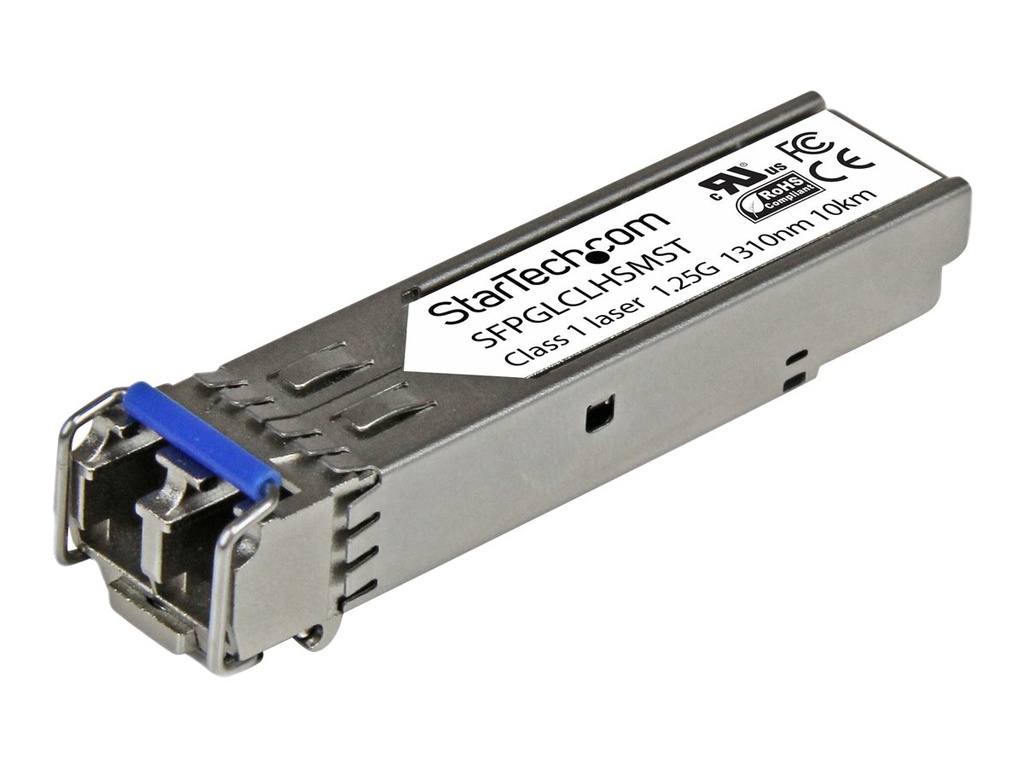 StarTech.com Cisco kompatibles Gigabit SFP Transceiver Modul SM LC - Mini-GBIC bis 10Km - Glasfaser Transceiver mit 1310nm 1000Base-LH - SFP (Mini-GBIC)-