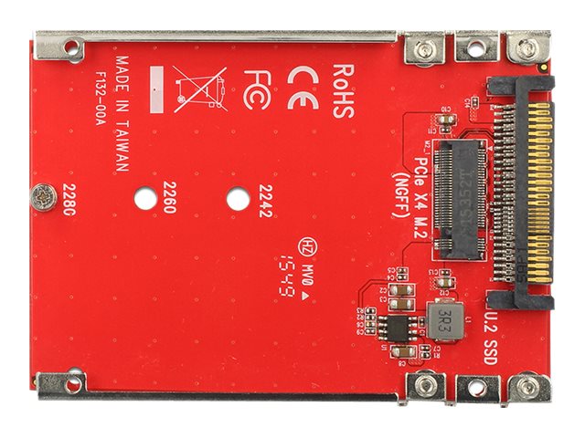 Delock Laufwerksschachtadapter - 2.5" to M.2 (6.4 cm to M.2)