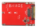Delock Laufwerksschachtadapter - 2.5" to M.2 (6.4 cm to M.2)